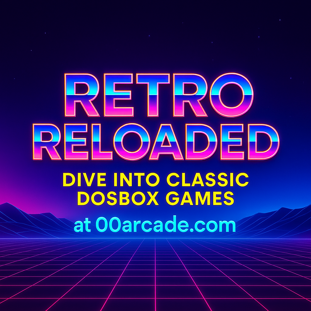 Retro Reloaded: Dive Into Classic DOSBox Games at 00arcade.com